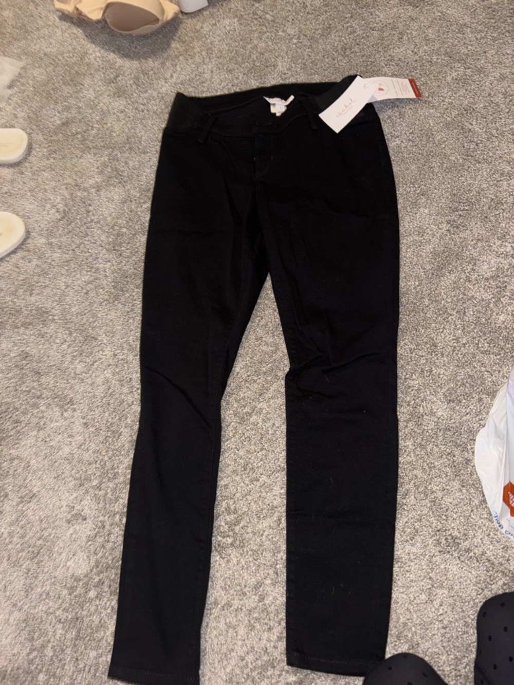 Black Slim Maternity Skinny Jeans